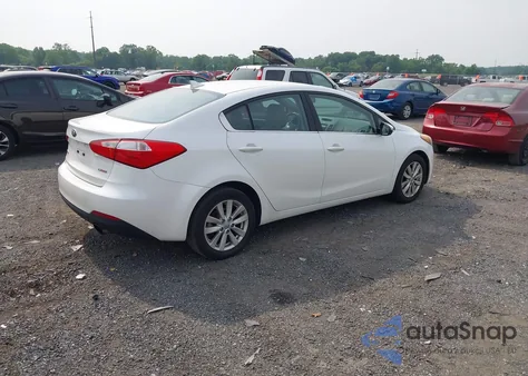 2014 Kia Forte Ex z USA, uszkodzony, nr VIN KNAFX4A85E5052524